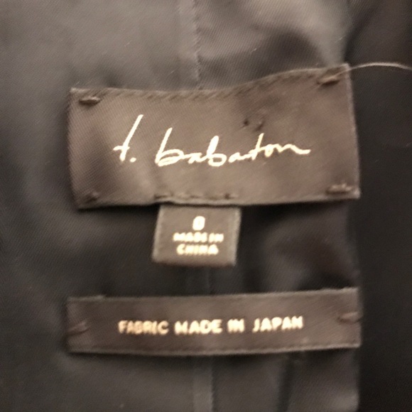 T. babaton Black Blazer - Picture 2 of 5